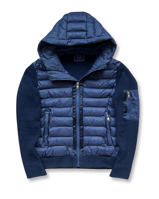 CARVANI HOODED CARDIGAN